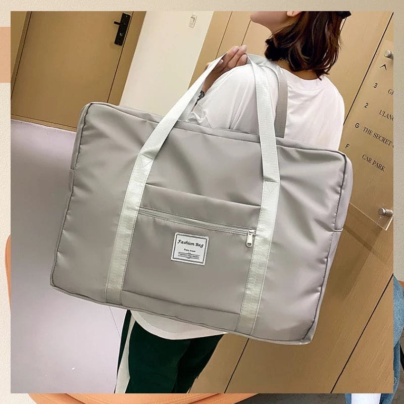 Travel Hand Bag, Nylon Waterproof Fitness Clothing Shoulder Bag, Large Capacity Folding Travel Bag, Luggage Bag For Moving House Business Trip Travel Travel Hand Bag, Nylon Waterproof Fitness Clothing Shoulder Bag, Large Capacity Folding Travel Bag, Luggage Bag For Moving House Business Trip Travel